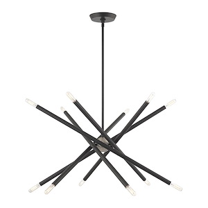 Soho - 12 Light Chandelier In Transitional Style-25 Inches Tall and 27.5 Inches Wide - 939560