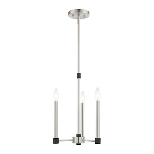 Karlstad - 3 Light Chandelier in Contemporary Style - 12 Inches wide by 19 Inches high - 939501