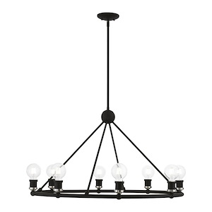 Lansdale - 8 Light Chandelier In Transitional Style-22.75 Inches Tall and 34 Inches Wide - 1220188