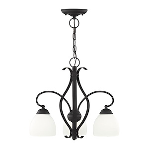 Brookside - 3 Light Convertible Chain Hang Pendant - 20 Inches wide by 18.25 Inches high - 374734
