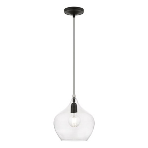 Aldrich - 1 Light Pendant In Transitional Style-17 Inches Tall and 9.75 Inches Wide - 1220000