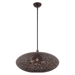Charlton - 3 Light Pendant in Contemporary Style - 24 Inches wide by 22.5 Inches high - 939455