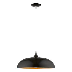 Amador - 1 Light Pendant In Transitional Style-13.75 Inches Tall and 17.75 Inches Wide - 1219948