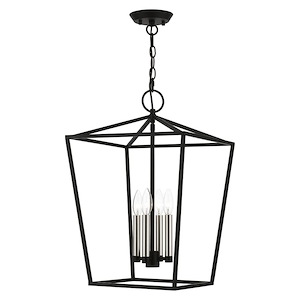 Devone - 4 Light Chandelier In Transitional Style-22.25 Inches Tall and 14.5 Inches Wide - 1219957