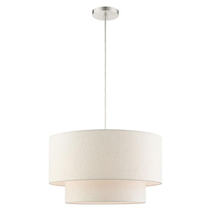 Meadow - 3 Light Pendant in Minimalist Style - 20 Inches wide by 15 Inches high - 1012141