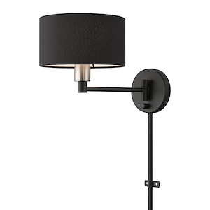Bainbridge - 1 Light Swing Arm Wall Mount In Mid-Century Modern Style-9.75 Inches Tall and 9 Inches Wide - 1292379