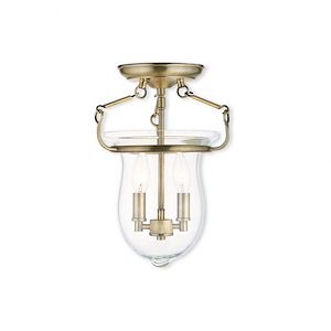 Canterbury - 2 Light Wall Sconce in Traditional Style - 10 Inches wide by 20.75 Inches high - 1220049