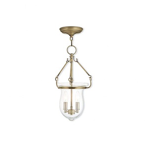 Canterbury - 2 Light Semi-Flush Mount in Traditional Style - 10 Inches wide by 13.25 Inches high - 476871