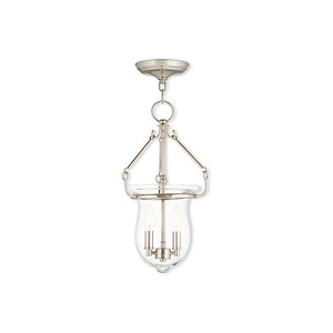 Canterbury - 2 Light Pendant in Traditional Style - 10 Inches wide by 18 Inches high - 476870