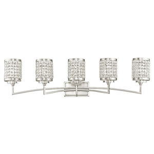 Grammercy - 5 Light Bath Vanity in New Traditional Style - 42.25 Inches wide by 10.75 Inches high - 443929