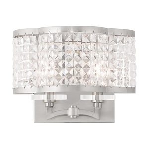 Grammercy - 2 Light Wall Sconce in New Traditional Style - 12.25 Inches wide by 9 Inches high - 443924