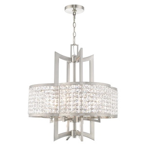 Grammercy - 4 Light Chandelier in New Traditional Style - 22 Inches wide by 24 Inches high - 443915