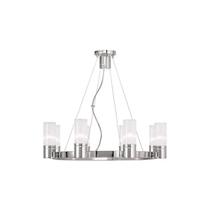 Midtown - 6 Light Chandelier in Contemporary Style - 23 Inches wide by 20 Inches high - 444017