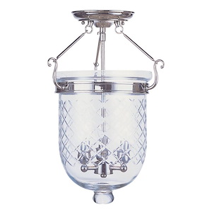 Jefferson - 3 Light Flush Mount-17 Inches Tall and 12 Inches Wide - 415301
