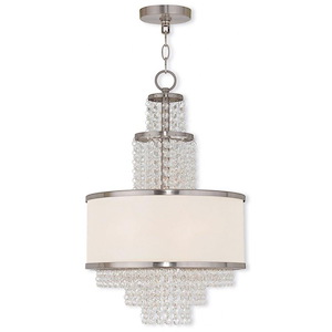 Prescott - 3 Light Mini Chandelier in Traditional Style - 11.75 Inches wide by 20 Inches high - 476918