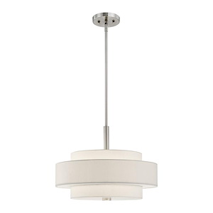 Meridian - 4 Light Pendant in Modern Style - 18 Inches wide by 16 Inches high - 443987