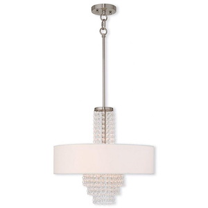 Carlisle - 3 Light Linear Chandelier in Contemporary Style - 4.5 Inches wide by 12.5 Inches high - 522760