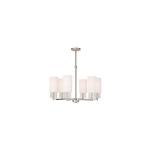 Carlisle - 4 Light Chandelier in Contemporary Style - 18 Inches wide by 23 Inches high - 476999