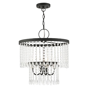 Elizabeth - 4 Light Pendant in Glam Style - 18 Inches wide by 19.5 Inches high - 1012055
