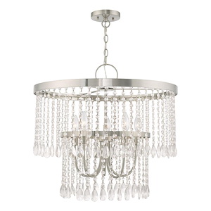 Elizabeth - 5 Light Pendant in Glam Style - 24 Inches wide by 23 Inches high - 735831