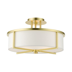 Wesley - 3 Light Semi-Flush Mount - 1012272