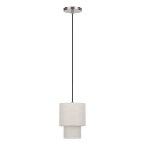 Monroe - 1 Light Mini Pendant-15.5 Inch Tall and 7 Inch Wide - 1391697