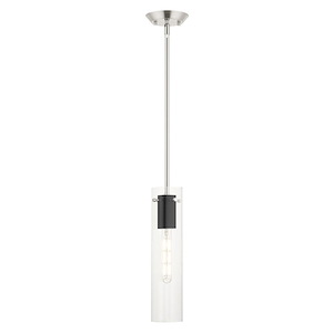 Beckett - 1 Light Pendant in Industrial Style - 5 Inches wide by 23.5 Inches high - 1011995
