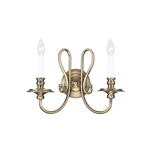 Caldwell - 1 Light Wall Sconce in Traditional Style - 6 Inches wide by 11 Inches high - 397108
