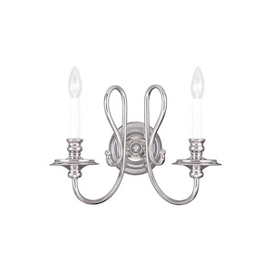 Caldwell - 2 Light Wall Sconce in Traditional Style - 16 Inches wide by 13.25 Inches high - 397107