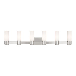 Weston - 6 Light ADA Bath Vanity in Contemporary Style - 46 Inches wide by 9.75 Inches high - 522737