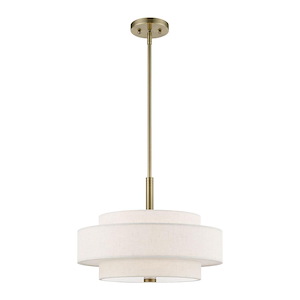 Monroe - 4 Light Pendant In Timeless Style-16 Inches Tall and 18 Inches Wide - 522808