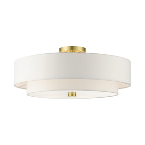 Meridian - 9.5 Inch 5 Light Semi-Flush Mount - 1012173