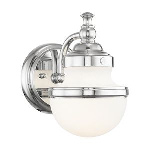 Oldwick - 1 Light Wall Sconce in Modern Style - 5.5 Inches wide by 8.25 Inches high - 939583