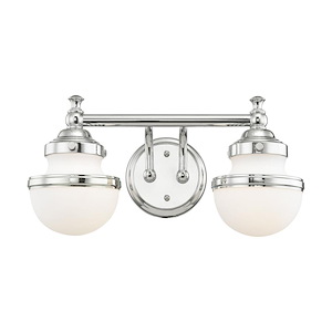 Oldwick - 2 Light Bath Vanity in Modern Style - 15 Inches wide by 8.25 Inches high - 939586