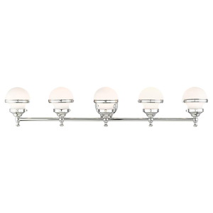 Oldwick - 5 Light Bath Vanity in Modern Style - 42.5 Inches wide by 8.25 Inches high - 939579