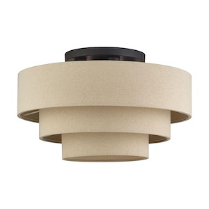 Bellingham - 4 Light Extra Large Semi-Flush Mount-13 Inch Tall and 21 Inch Wide - 1391725