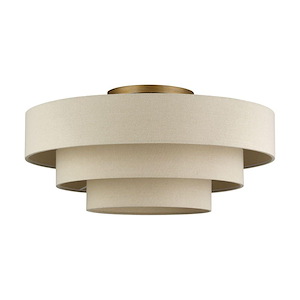 Bellingham - 5 Light Extra Large Semi-Flush Mount-13.75 Inch Tall and 28 Inch Wide - 1391726