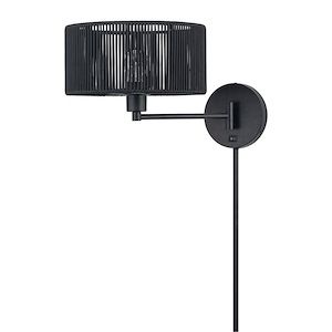 Acordia - 1 Light Swing Arm Wall Sconce-10.75 Inch Tall and 12 Inch Wide - 1391833