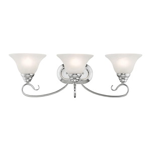 Coronado - 3 Light Bath Vanity in Traditional Style - 26.5 Inches wide by 8.5 Inches high - 190103
