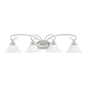 Coronado - 4 Light Bath Vanity in Traditional Style - 36.25 Inches wide by 8.5 Inches high - 190102