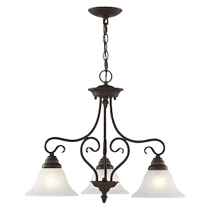 Coronado - 3 Light Chandelier in Traditional Style - 24 Inches wide by 20.5 Inches high - 190077
