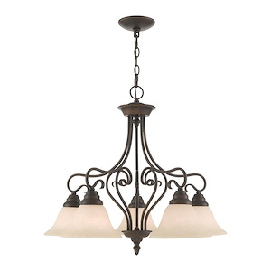Coronado - 5 Light Chandelier in Traditional Style - 25.5 Inches wide by 23.25 Inches high - 190075