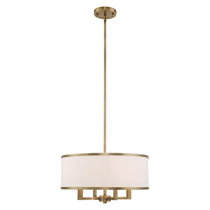 Park Ridge - 4 Light Pendant in New Traditional Style - 18 Inches wide by 18 Inches high - 831852
