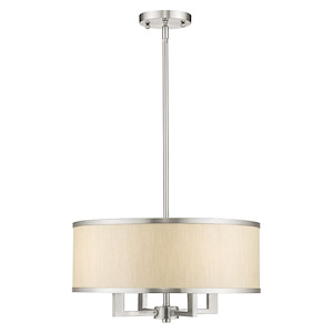 Park Ridge - 4 Light Chandelier in New Traditional Style - 18 Inches wide by 18 Inches high - 415409
