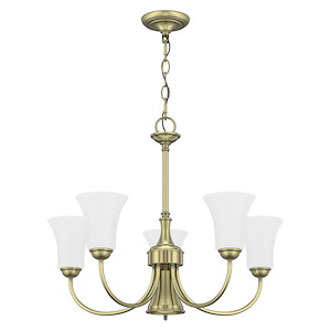 Ridgedale - 6 Light Dinette Chandelier in Traditional Style - 25.5 Inches wide by 21 Inches high - 540080