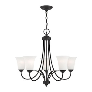Ridgedale - 5 Light Chandelier in Traditional Style - 25.5 Inches wide by 22 Inches high - 374954