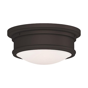 Astor - 2 Light Flush Mount in Coastal Style - 11 Inches wide by 4.5 Inches high - 1029811