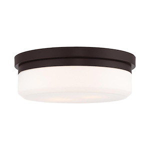 Stratus - 2 Light Flush Mount in Coastal Style - 13 Inches wide by 4.25 Inches high - 1029819