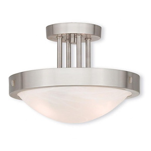 New Brighton - 3 Light Flush Mount in Contemporary Style - 16.5 Inches wide by 5 Inches high - 476947
