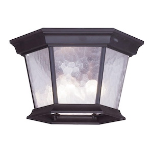 Hamilton - Three Light Outdoor Flush Mount - 415346